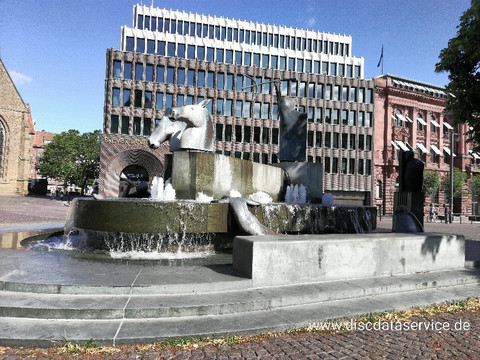 Neptunbrunnen-不莱梅必去景点