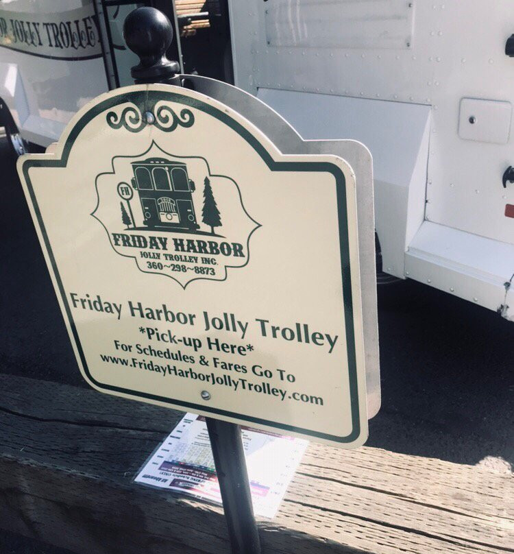 Friday Harbor Jolly Trolley-星期五港湾必去景点