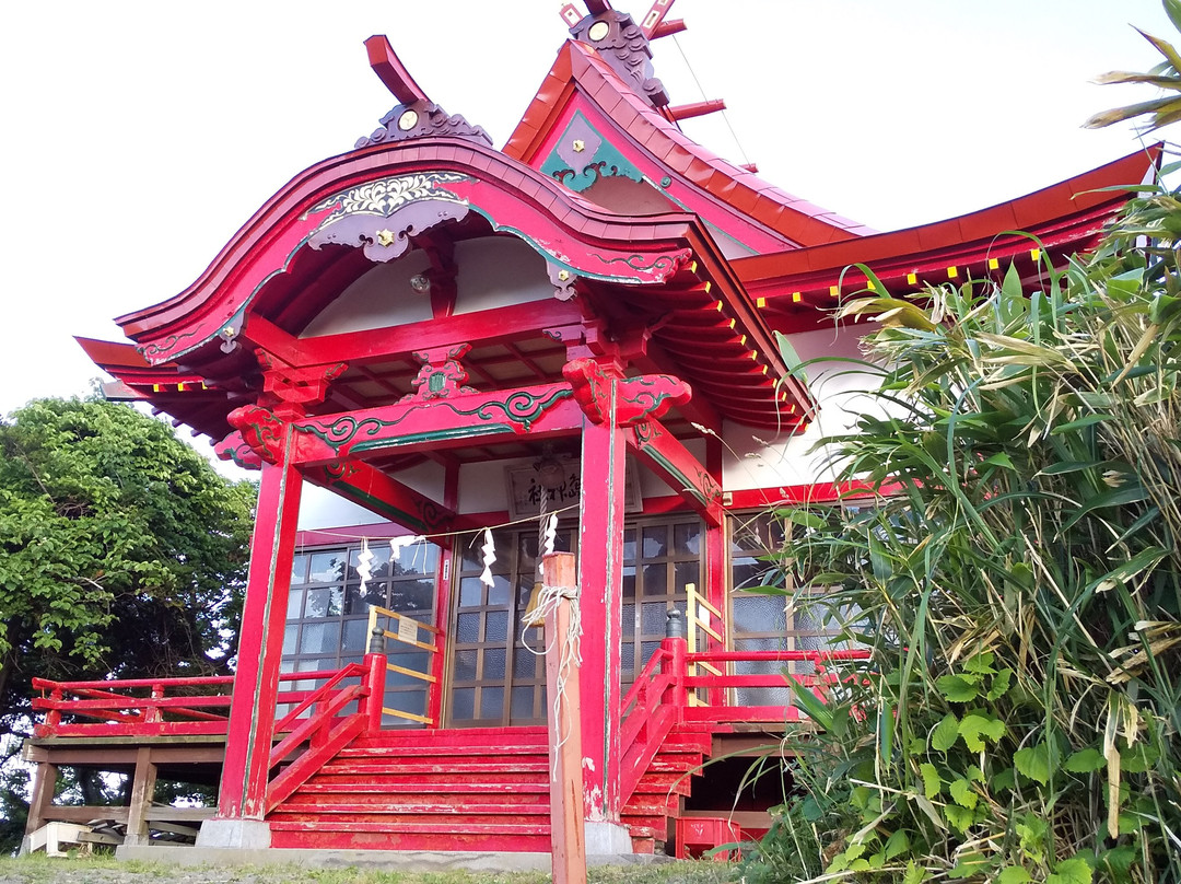 Miyatsu Bentengu Shrine-奥尻町必去景点