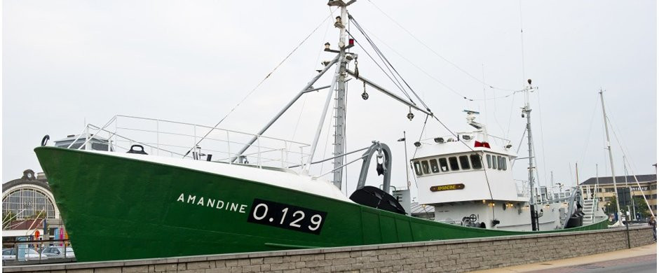 Museumschip Amandine-奥斯坦德必去景点