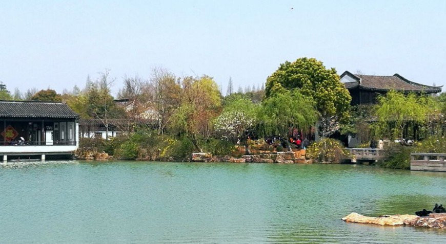 尚湖景点图片
