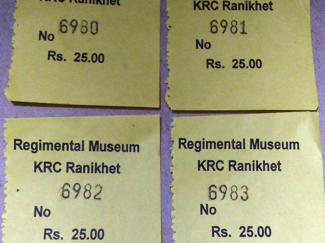 Kumaon Regimental Centre Museum景点图片