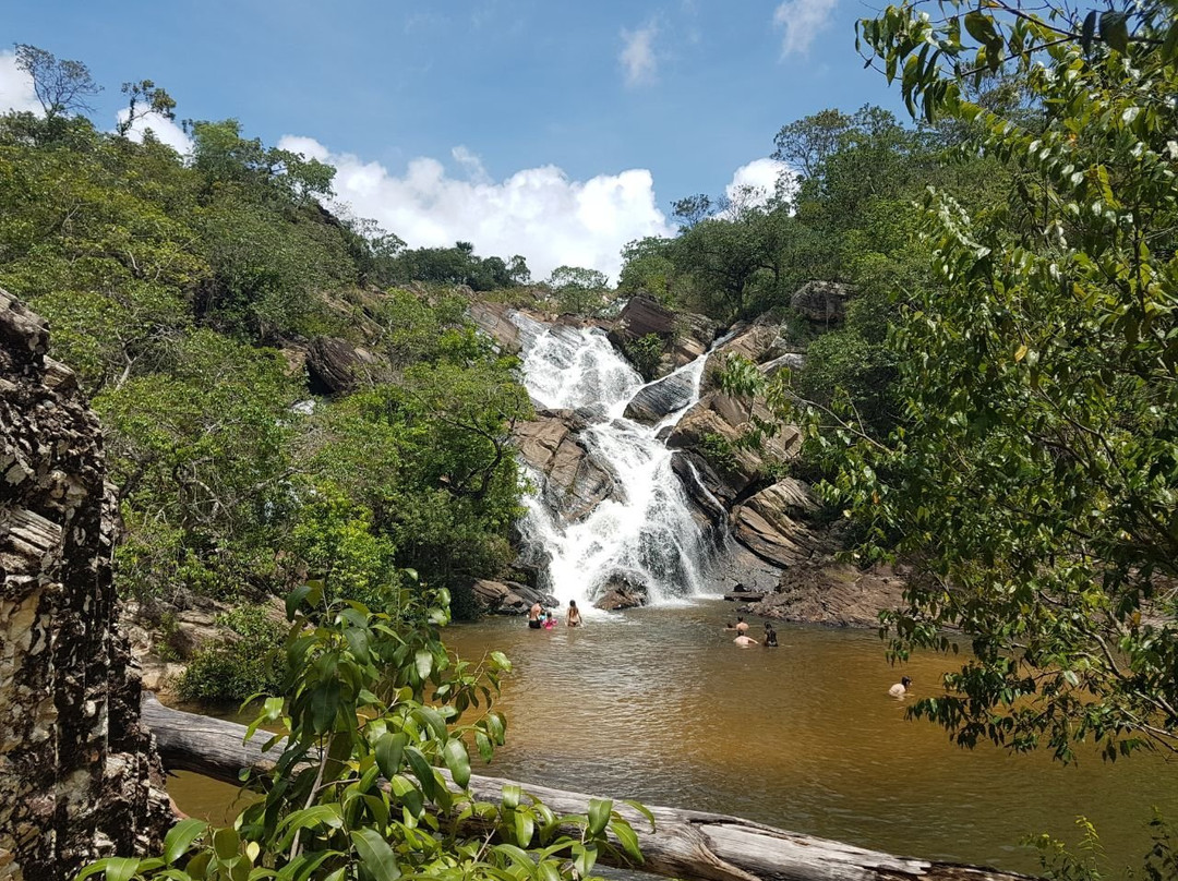 Pirenopolis旅游景点-Cachoeira Santa Maria