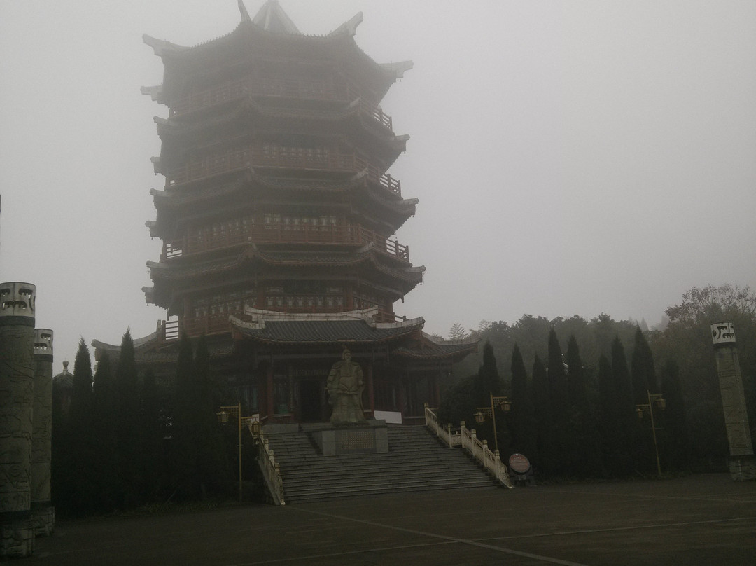 南充西山风景区景点图片