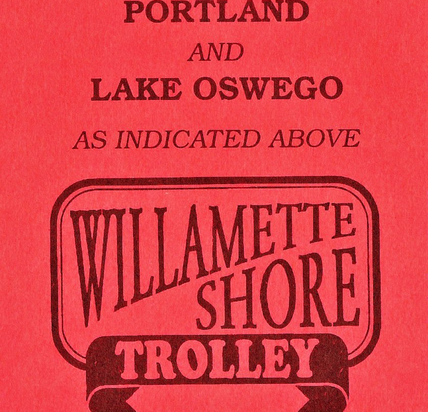 Willamette Shore Trolley-莱克奥斯韦戈必去景点