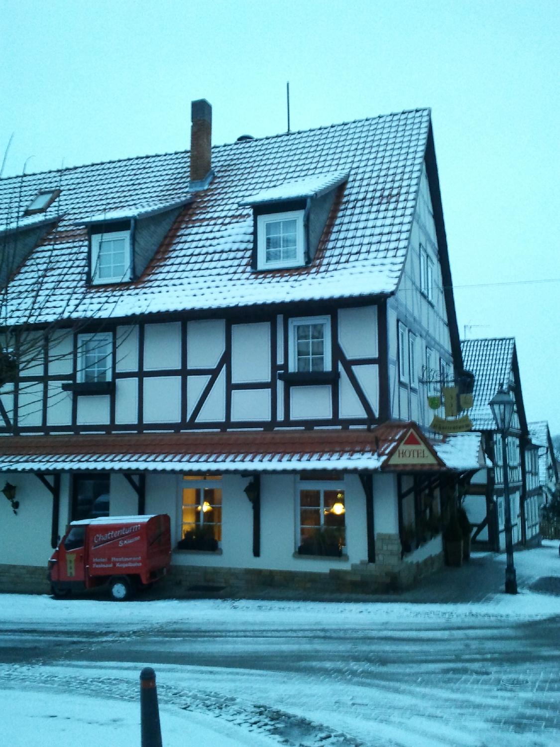 Hotel zum Chattenturm-浴室