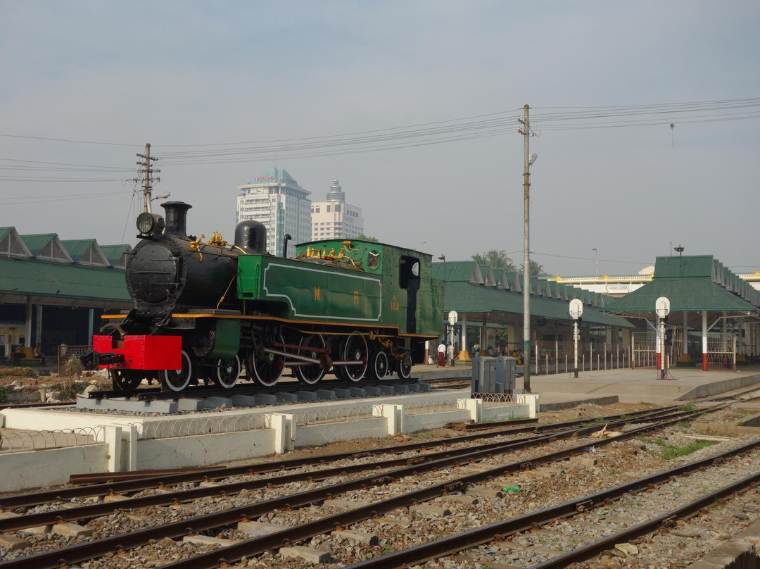 Yangon Central Railway Station-仰光必去景点