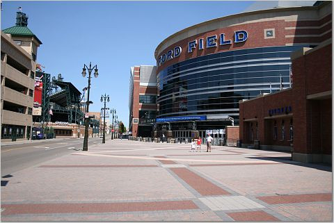 Ford Field-底特律必去景点