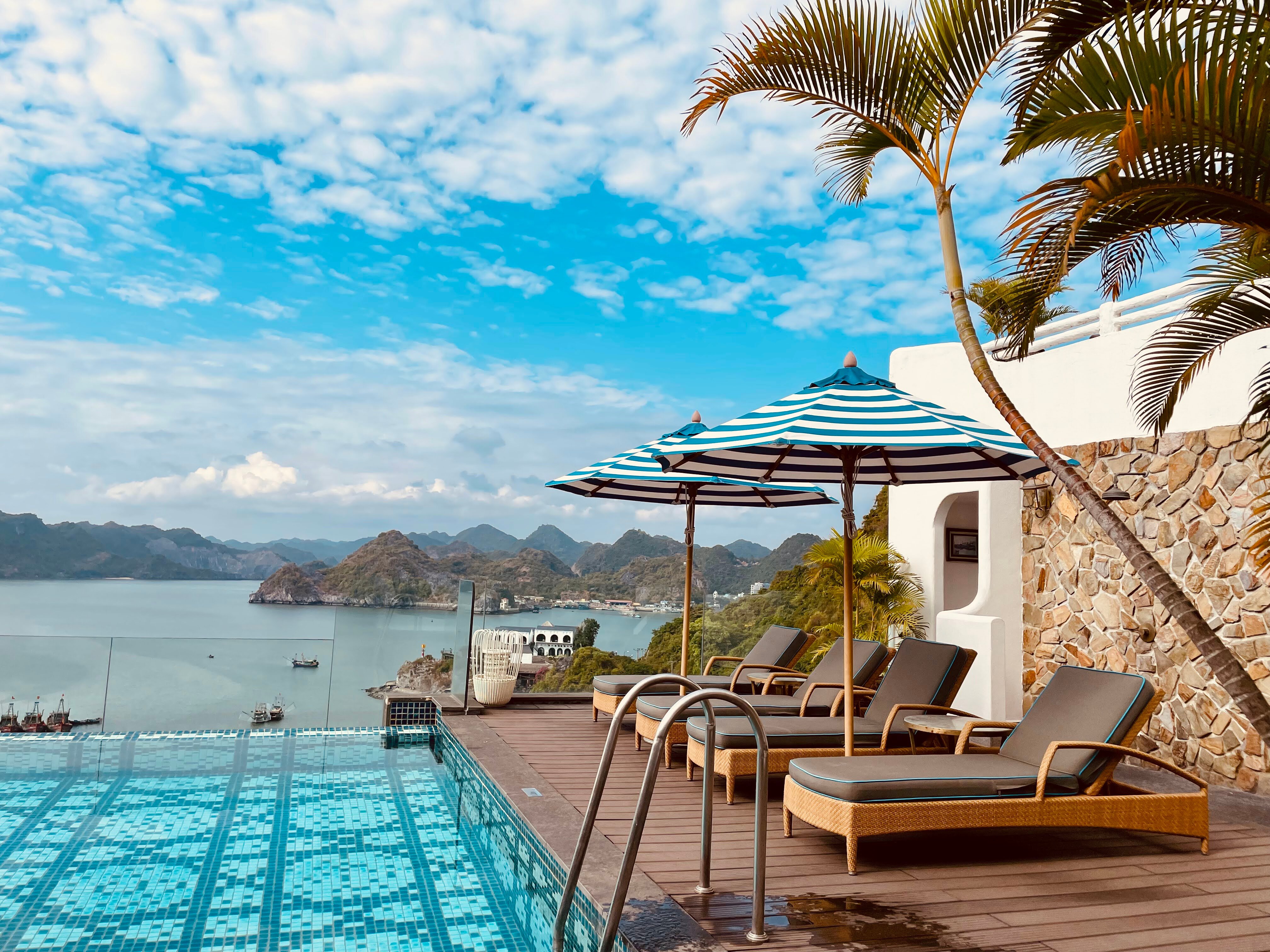 Hotel Perle D'Orient Cat Ba-浴室
