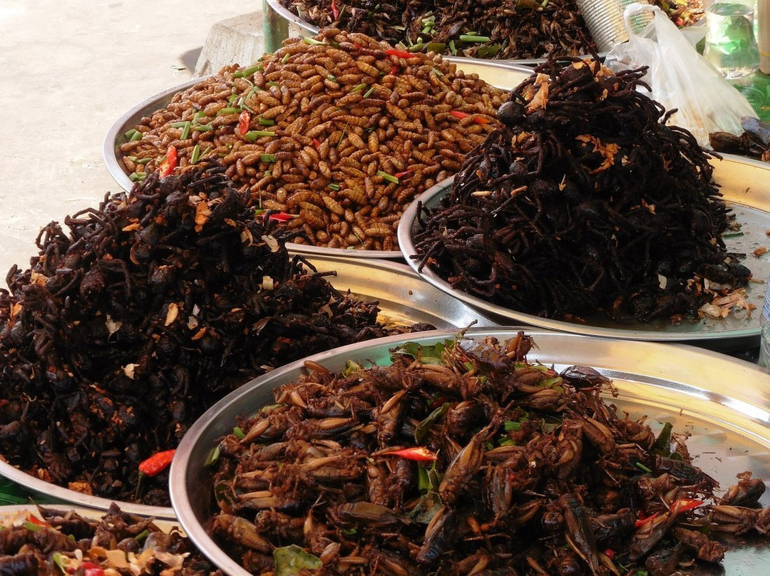 Marché Des Mygales Frites De Skun-磅湛必去景点