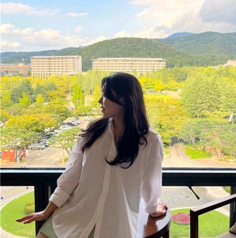 Gingko Tree Road-牙山市必去景点