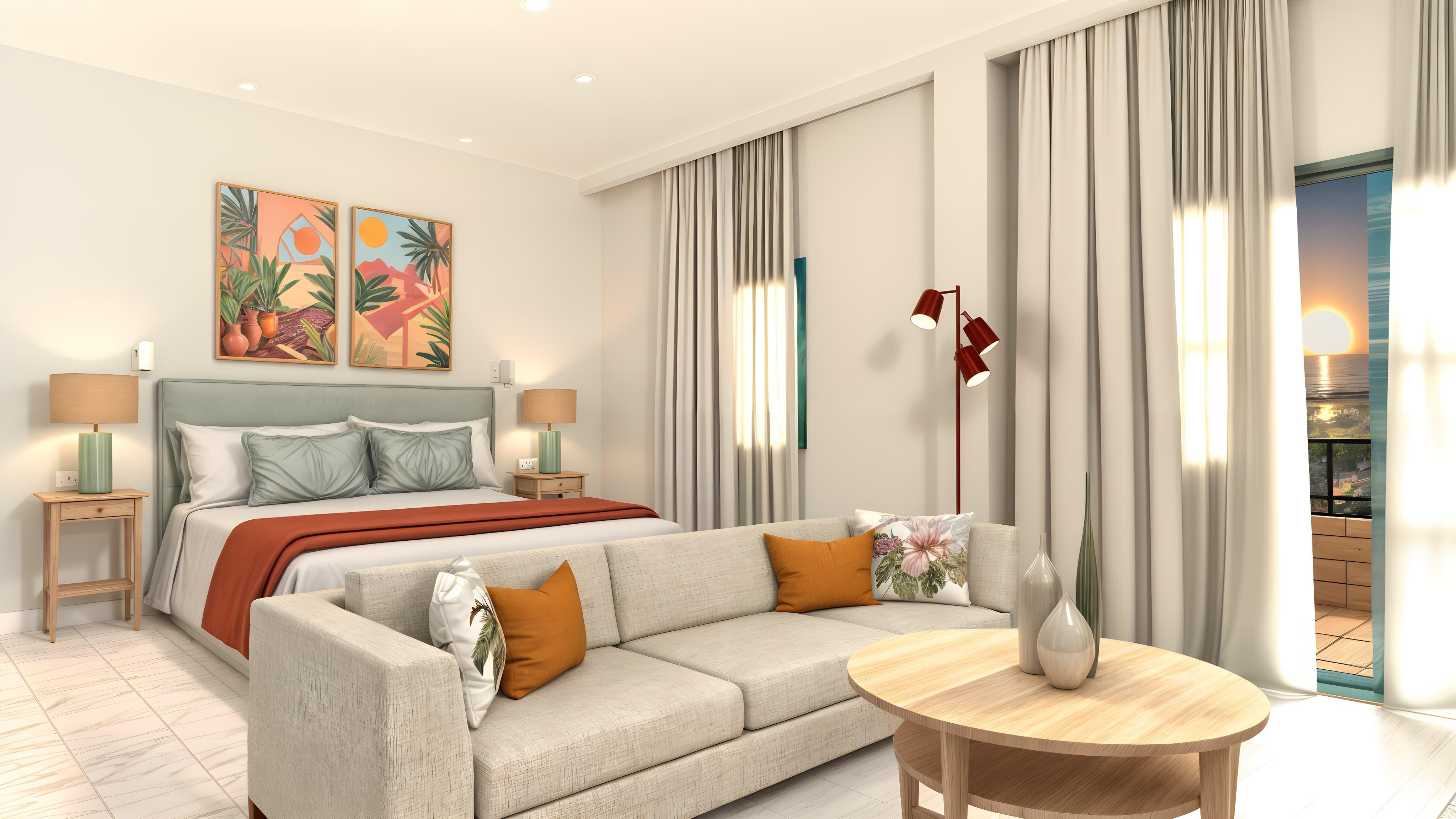 Apartamentos Moon Dreams Cabo De Baños-客卧