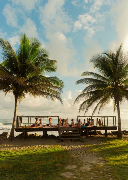 拉斯卡纳斯海滩度假屋-泳池