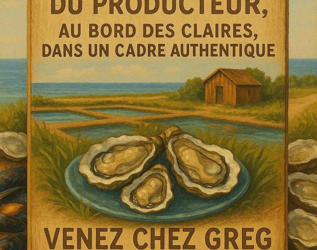 Huitres Chez Greg-L'Aiguillon-sur-Mer必去景点