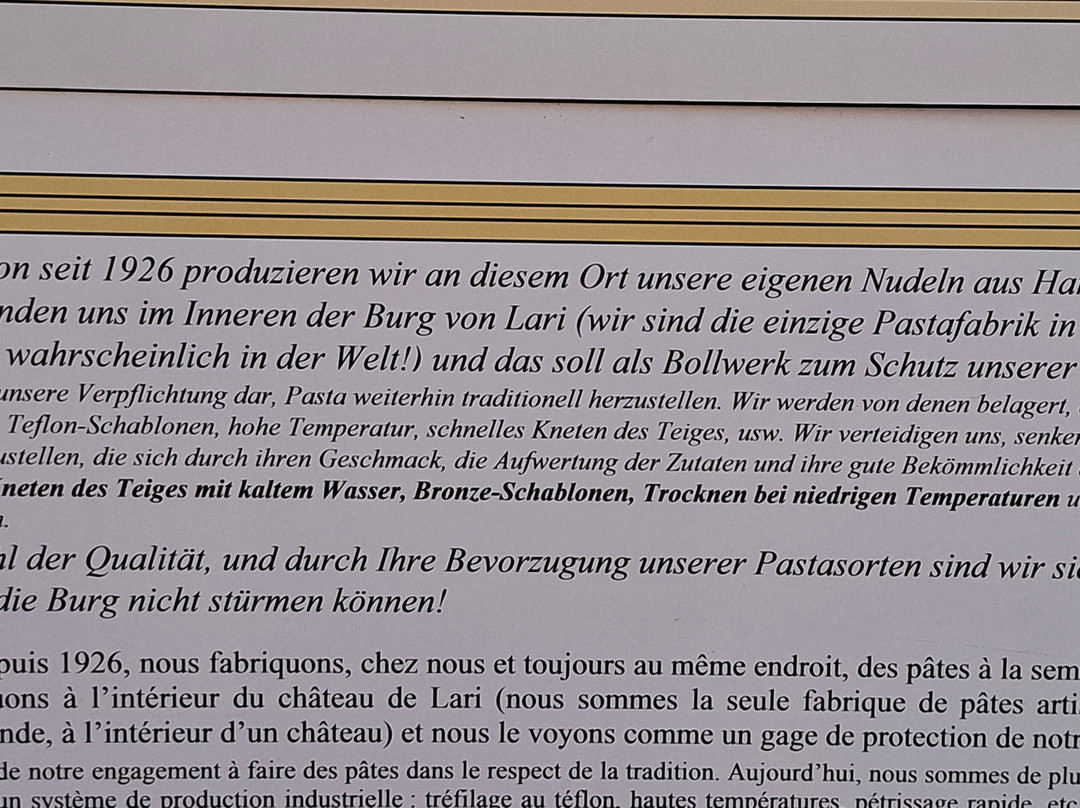 Pasta Martelli-Casciana Terme Lari必去景点