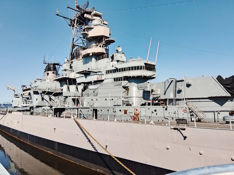Battleship Wisconsin at Nauticus-诺福克必去景点