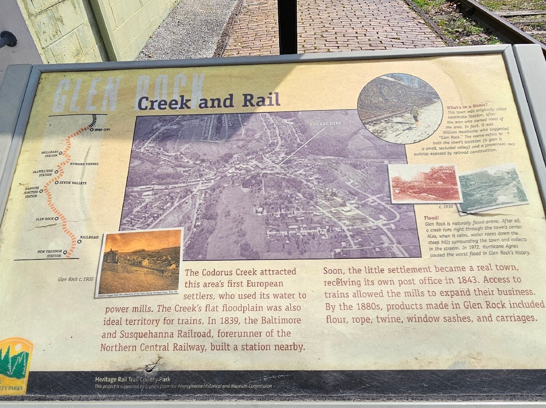 Trains, Grains, and More Trains Mural-Glen Rock必去景点