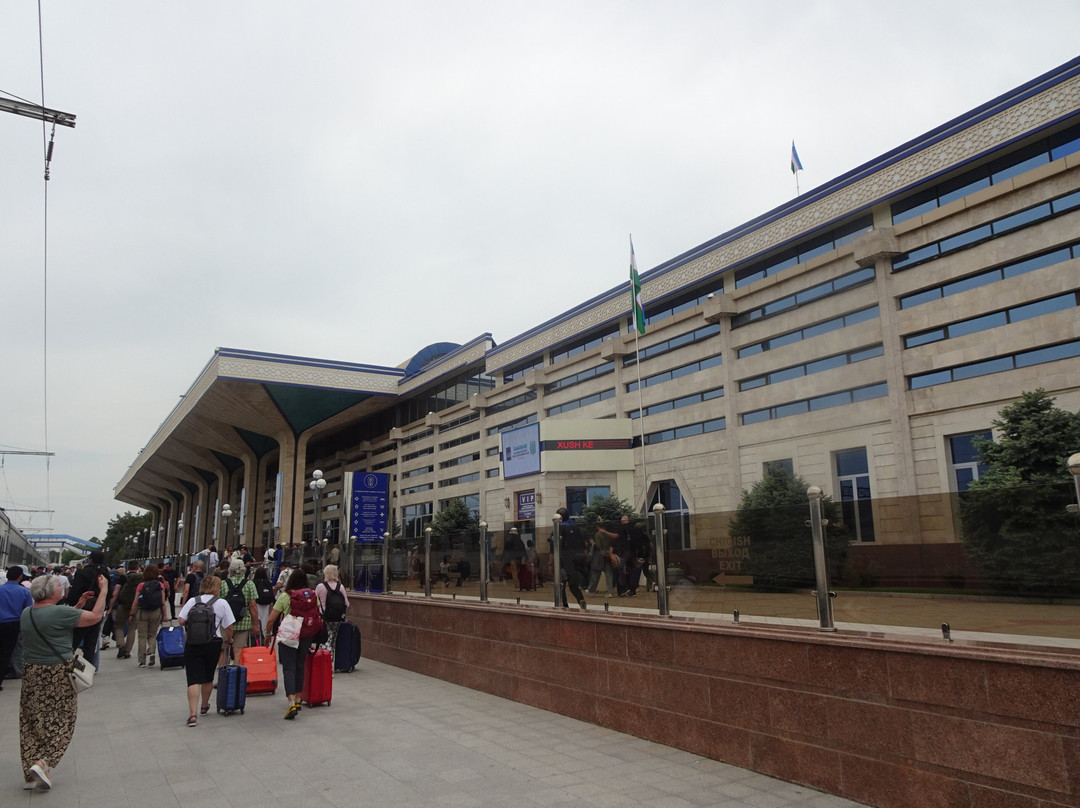 Samarkand Train Station-撒马尔罕必去景点