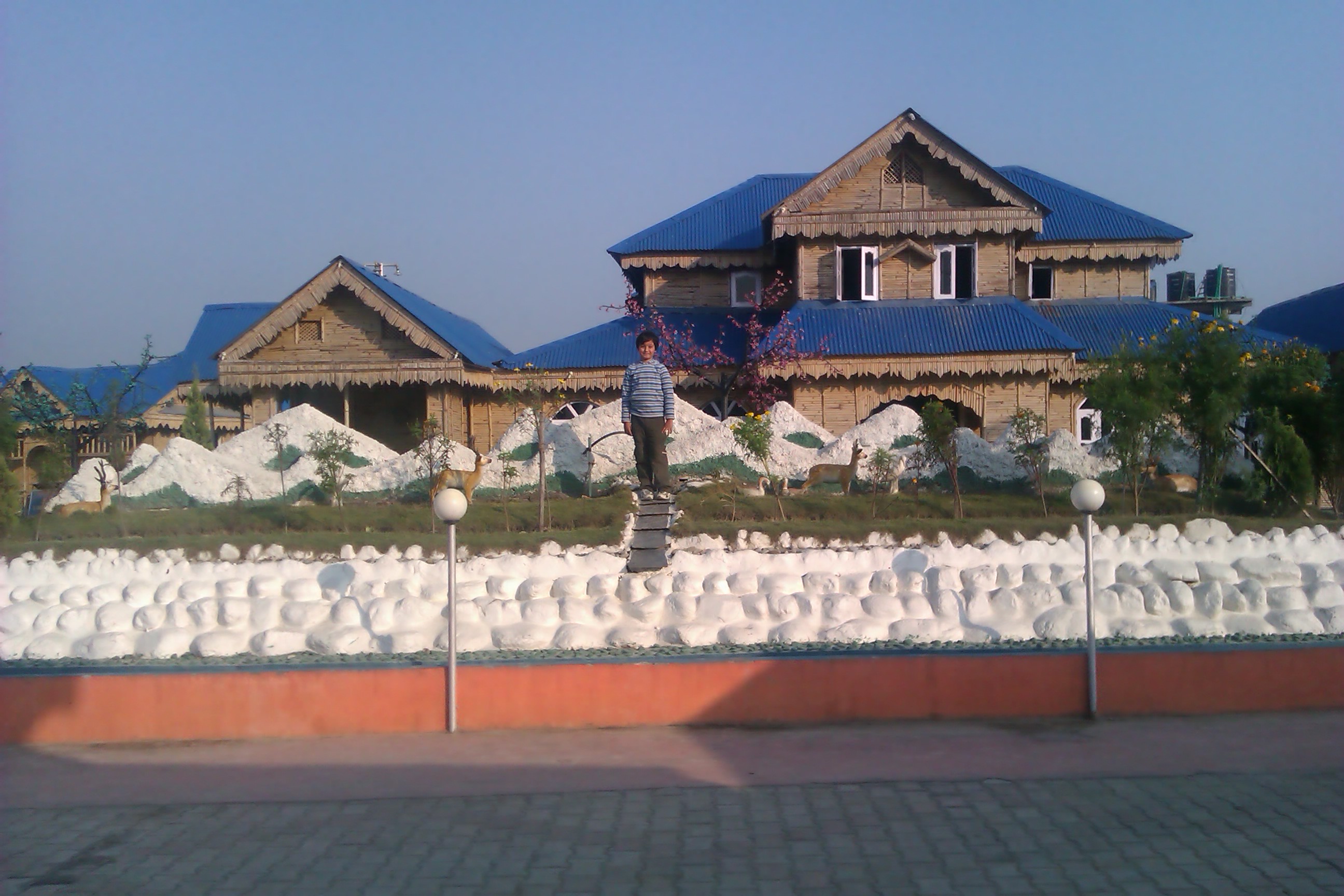 Lumbini Bamboo Resort-浴室