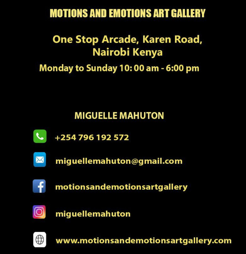 Motions & Emotions Art Gallery
