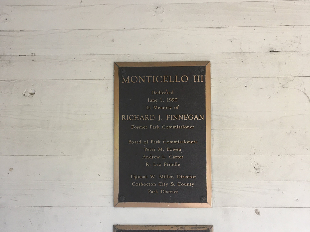 Monticello III Canal Boat Ride-Coshocton必去景点