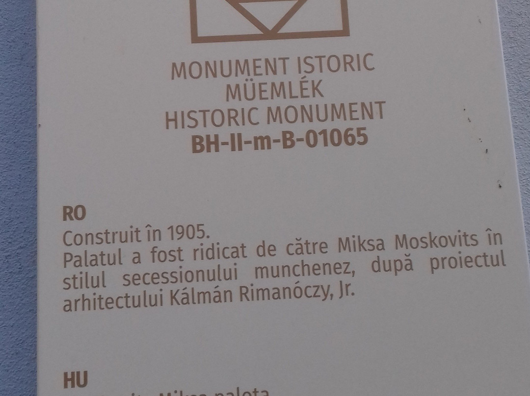 Moskovits Miksa Palace-拉迪亚必去景点