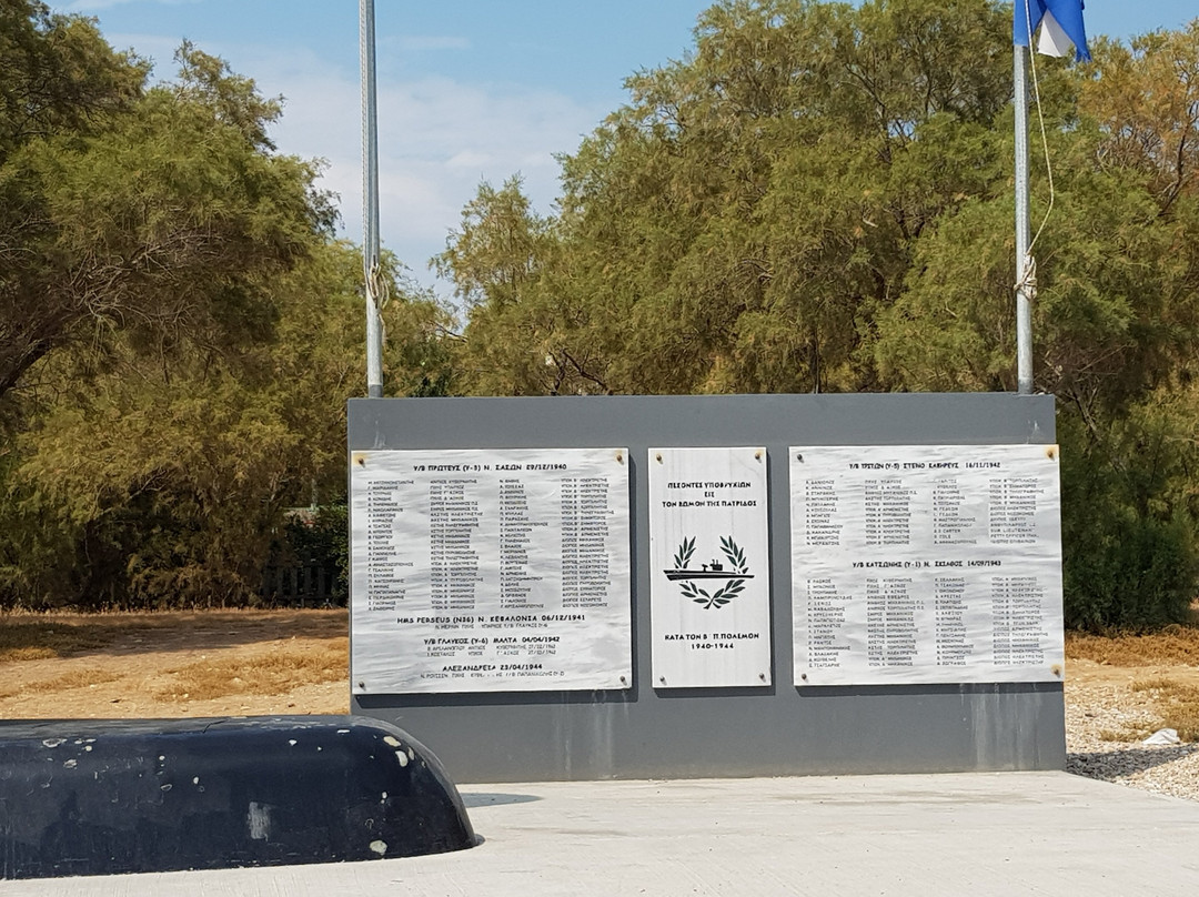 Submarine Monument-帕里欧弗里欧必去景点