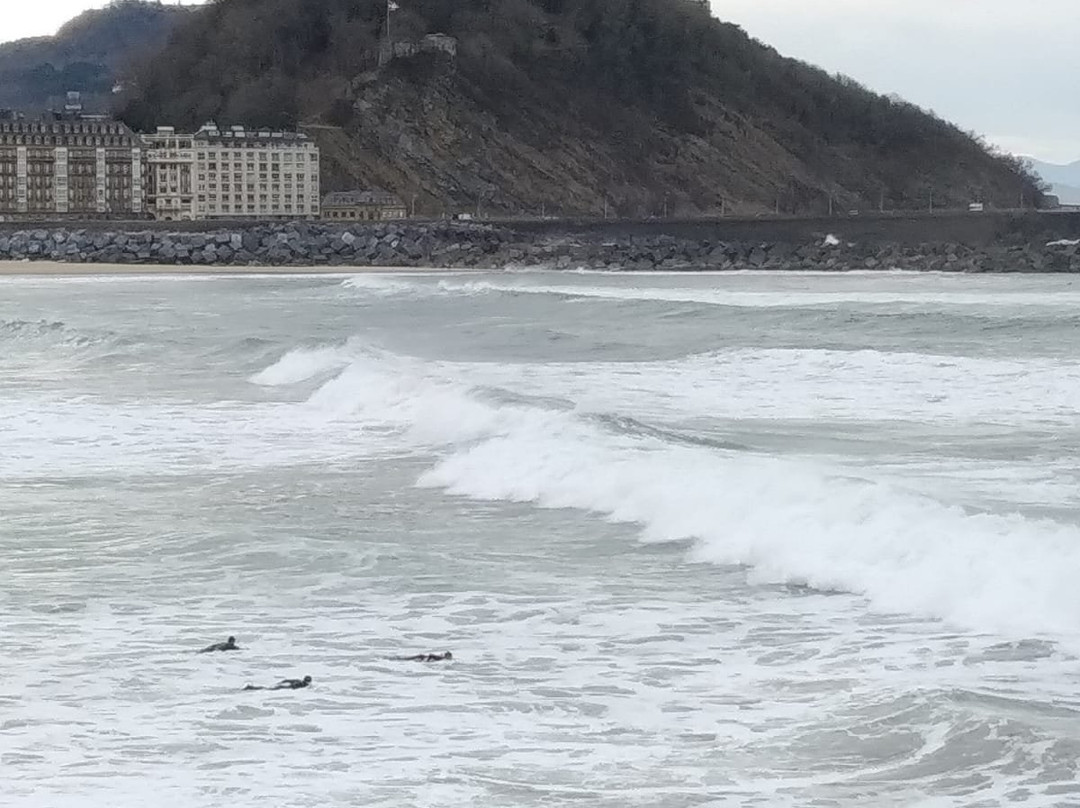 Zurriola Beach景点图片