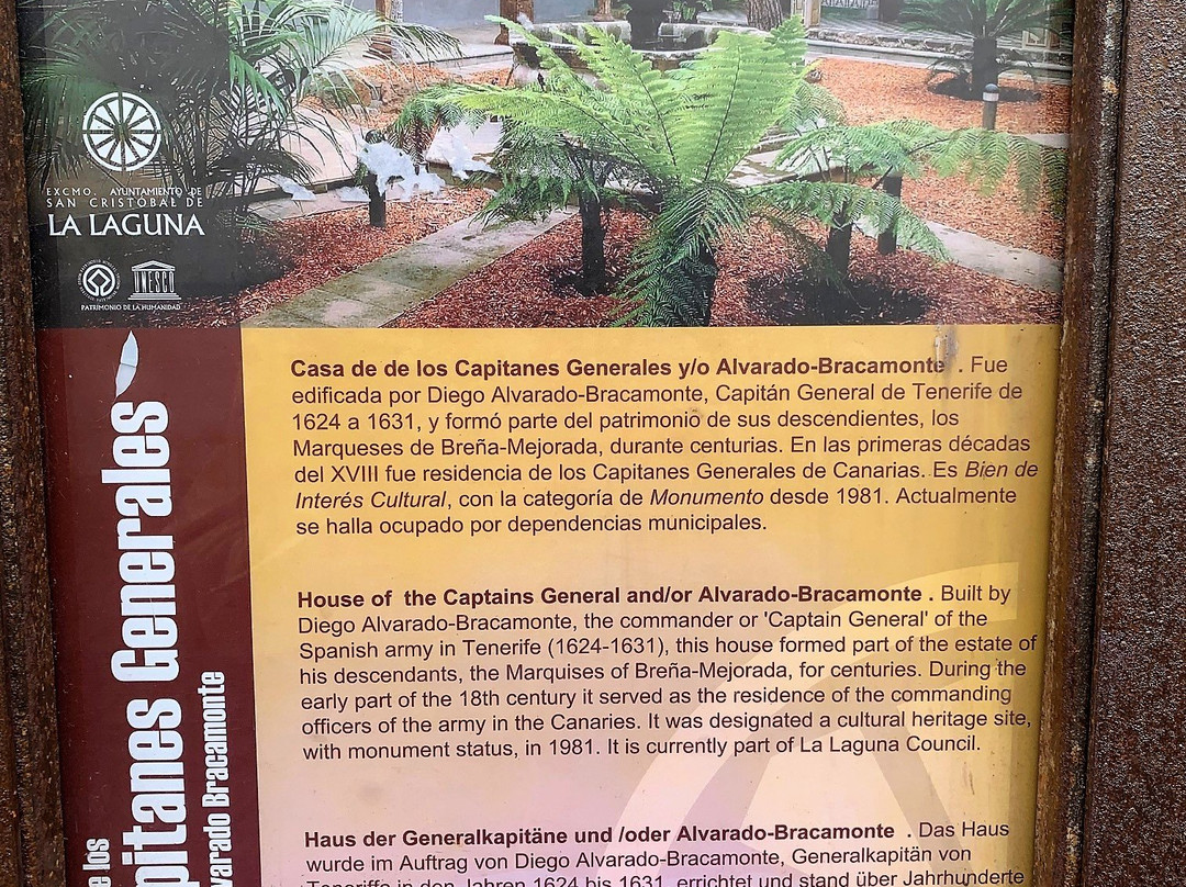 Casa de los Capitanes Generales-拉古纳的圣克里斯托波尔城必去景点