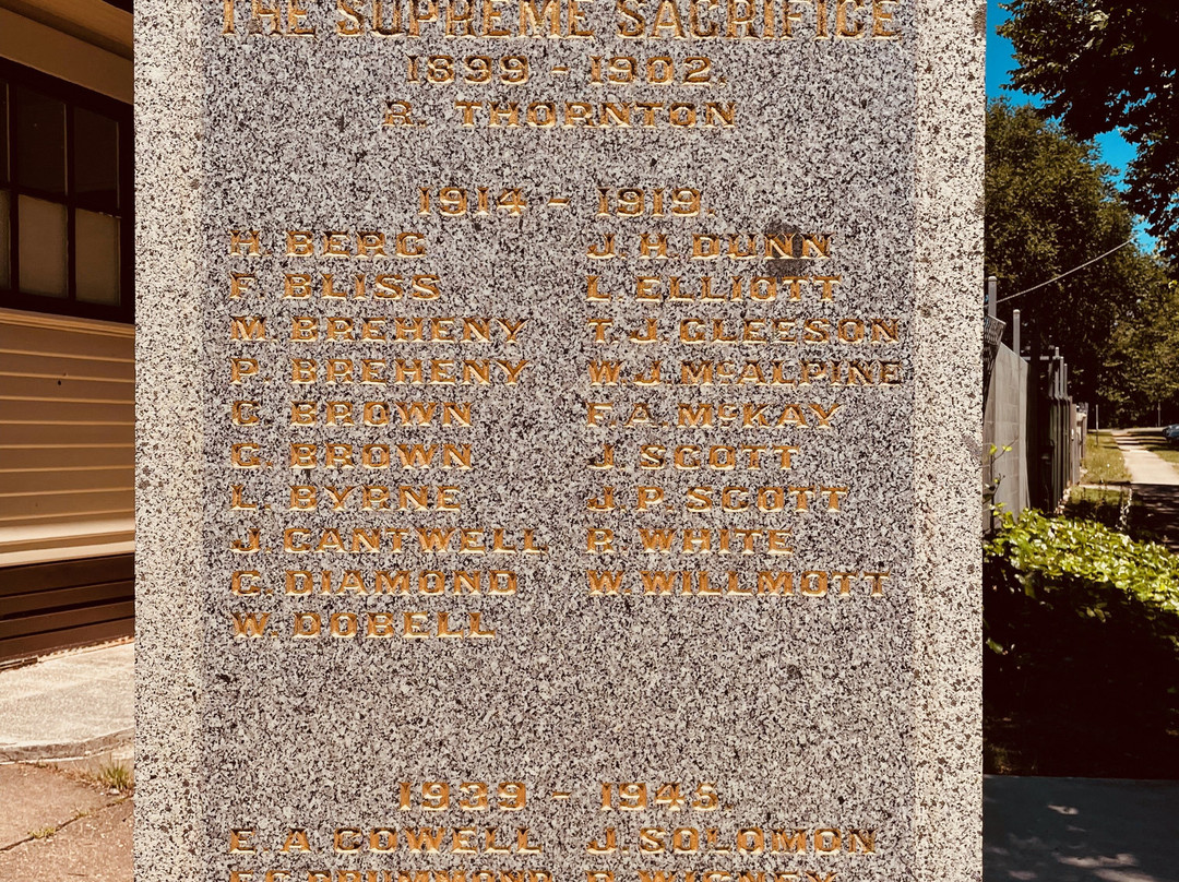 Trentham War Memorial