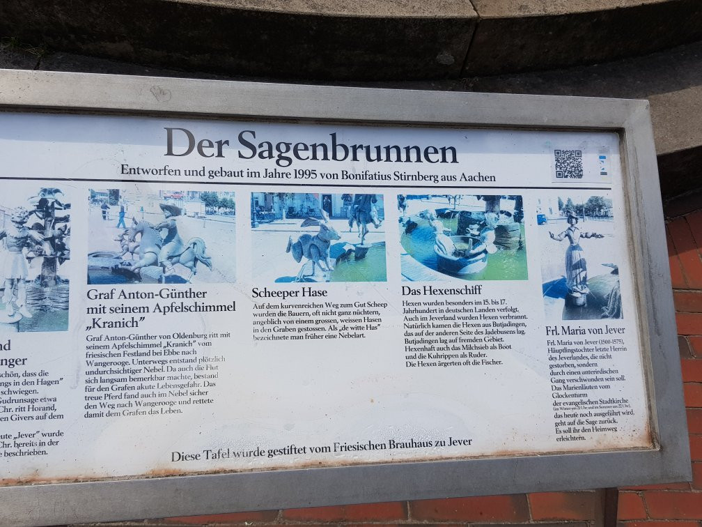 Sagenbrunnen-Jever必去景点