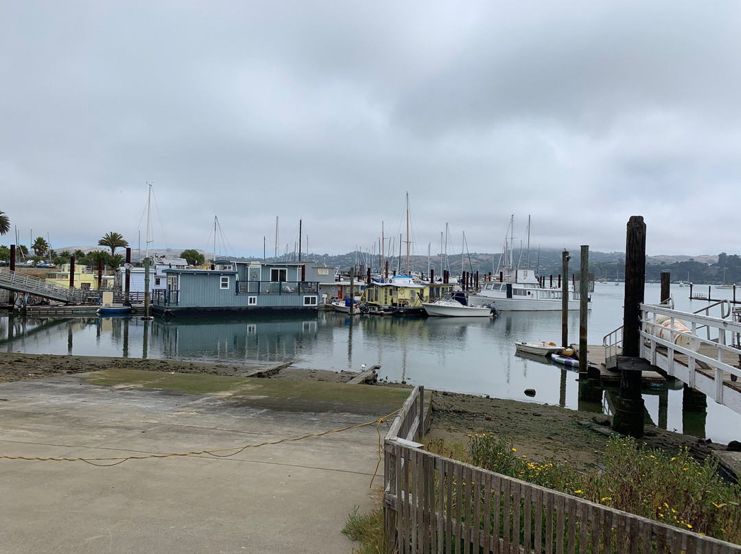 Napa St painted Mailboxes-索萨利托必去景点