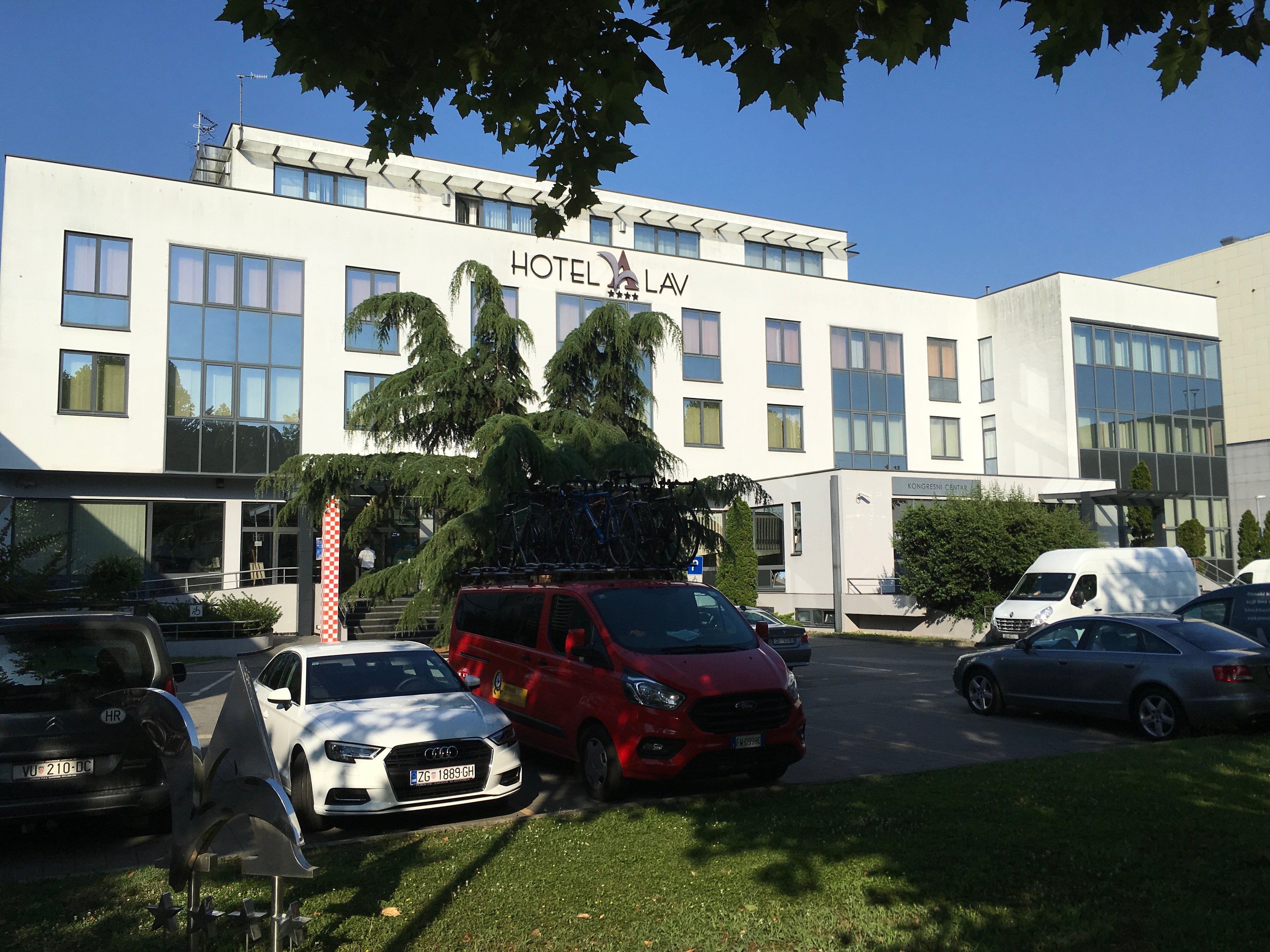 Hotel Lav Vukovar-浴室