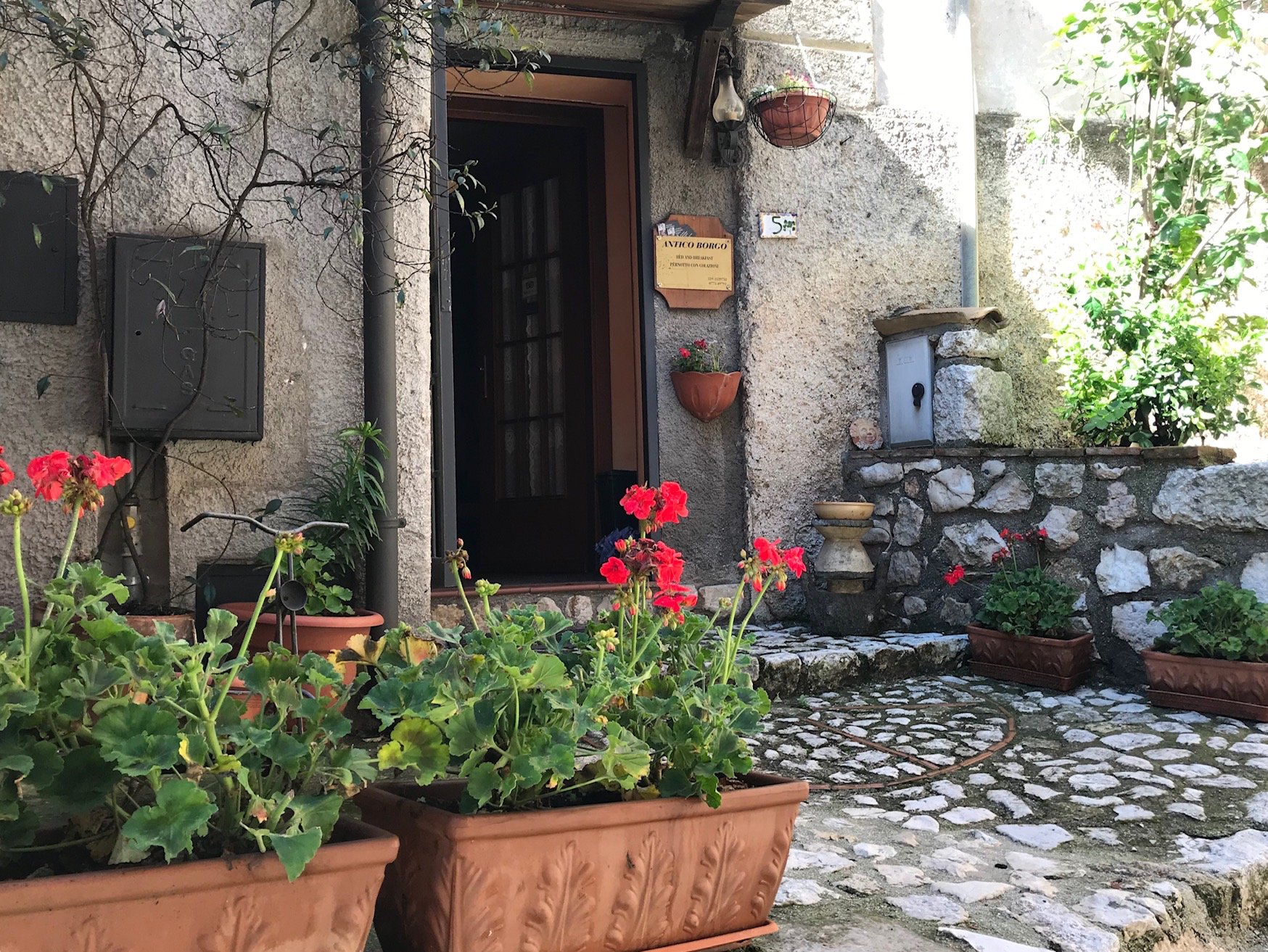 Antico Borgo Bed & Breakfast-浴室