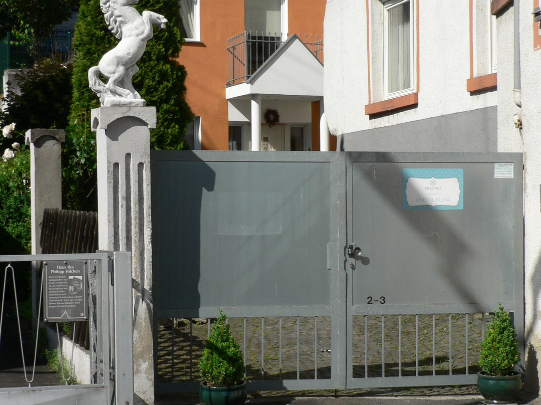 Oberheimbach酒店住宿-Gästehaus CHEVAL BLANC