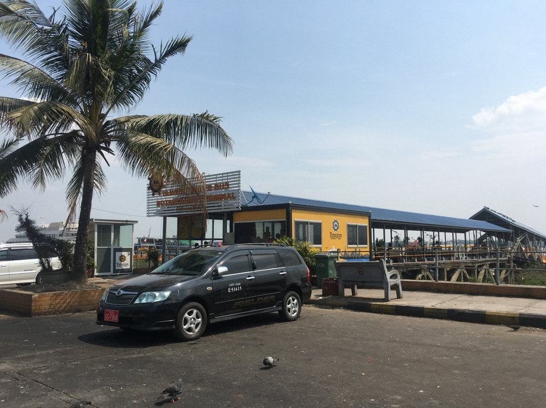 Yangon Water Bus-仰光必去景点