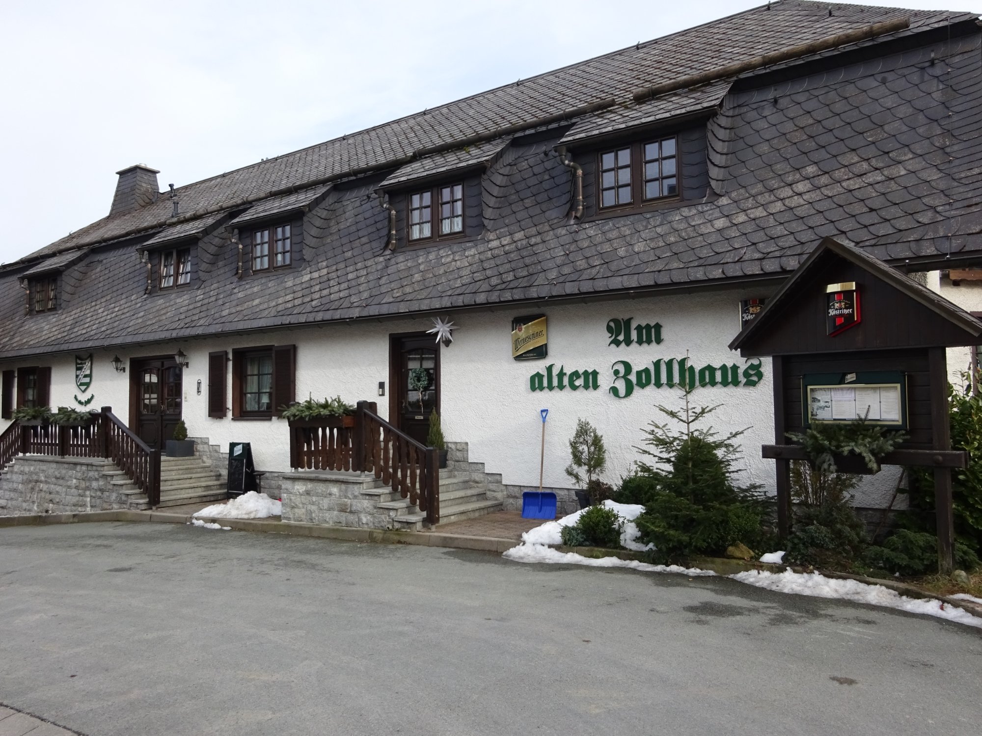 Hotel Am Alten Zollhaus-浴室