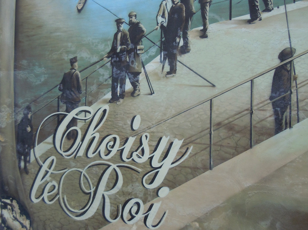 Fresque Carte postale 03-Choisy-le-roi必去景点