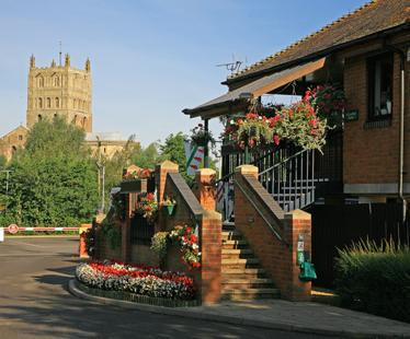 Tewkesbury Abbey Caravan and Motorhome Club Campsite