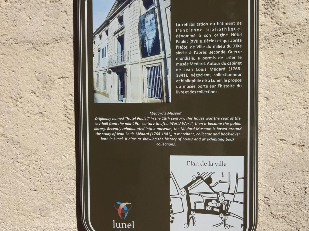 Musee Medard-Lunel必去景点
