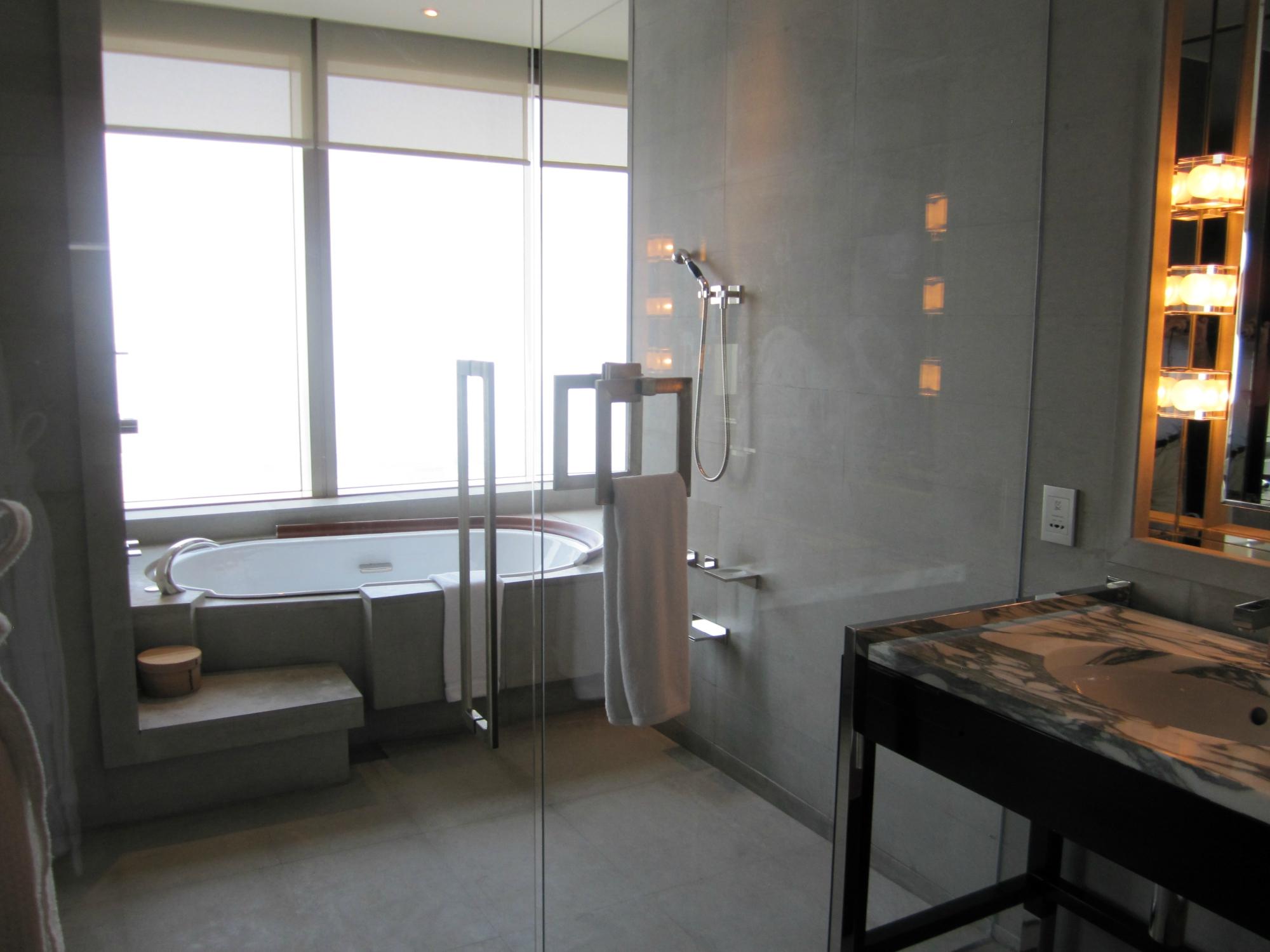 上海柏悦酒店-浴室