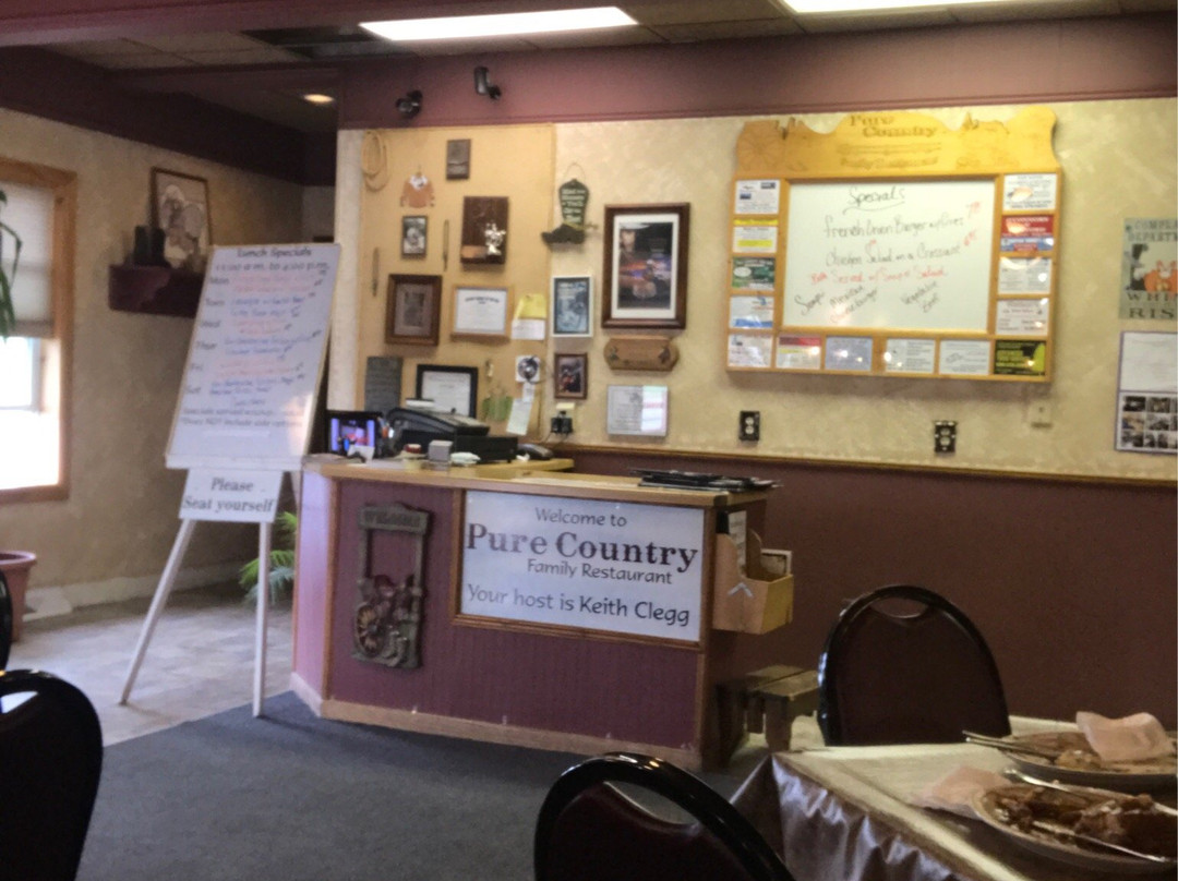 Kinross餐馆和美食-Pure Country Family Restaurant