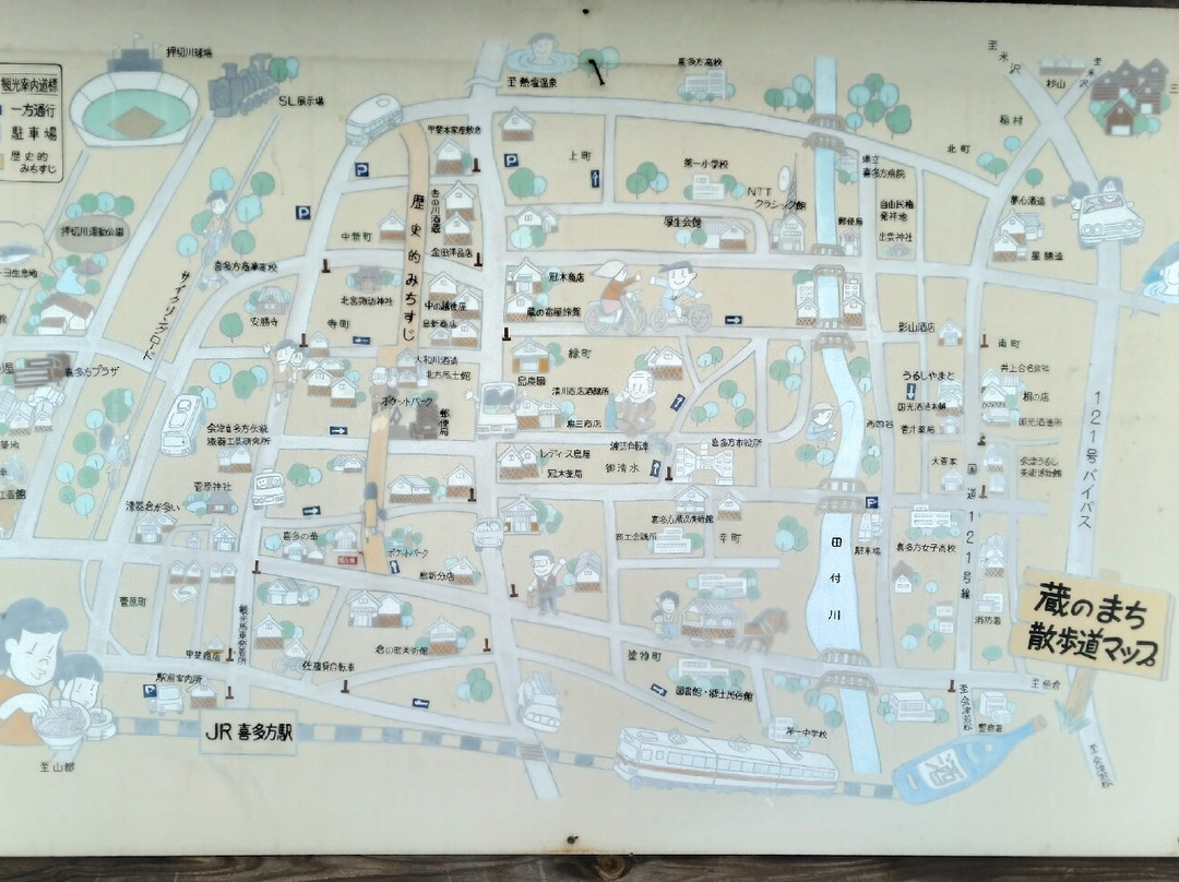 Kuranomachi-喜多方市必去景点