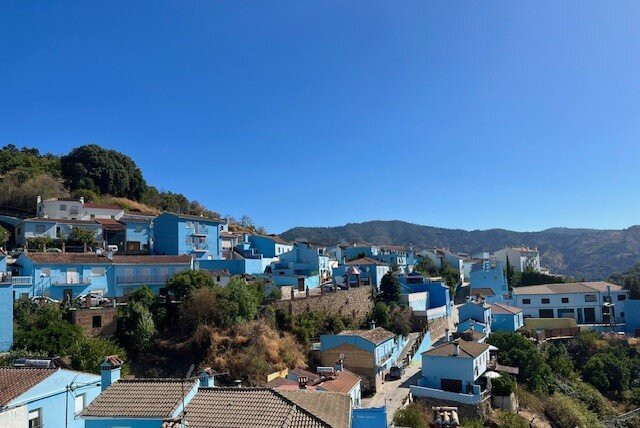 Juzcar, Malaga. El pueblo de los pitufos.景点图片