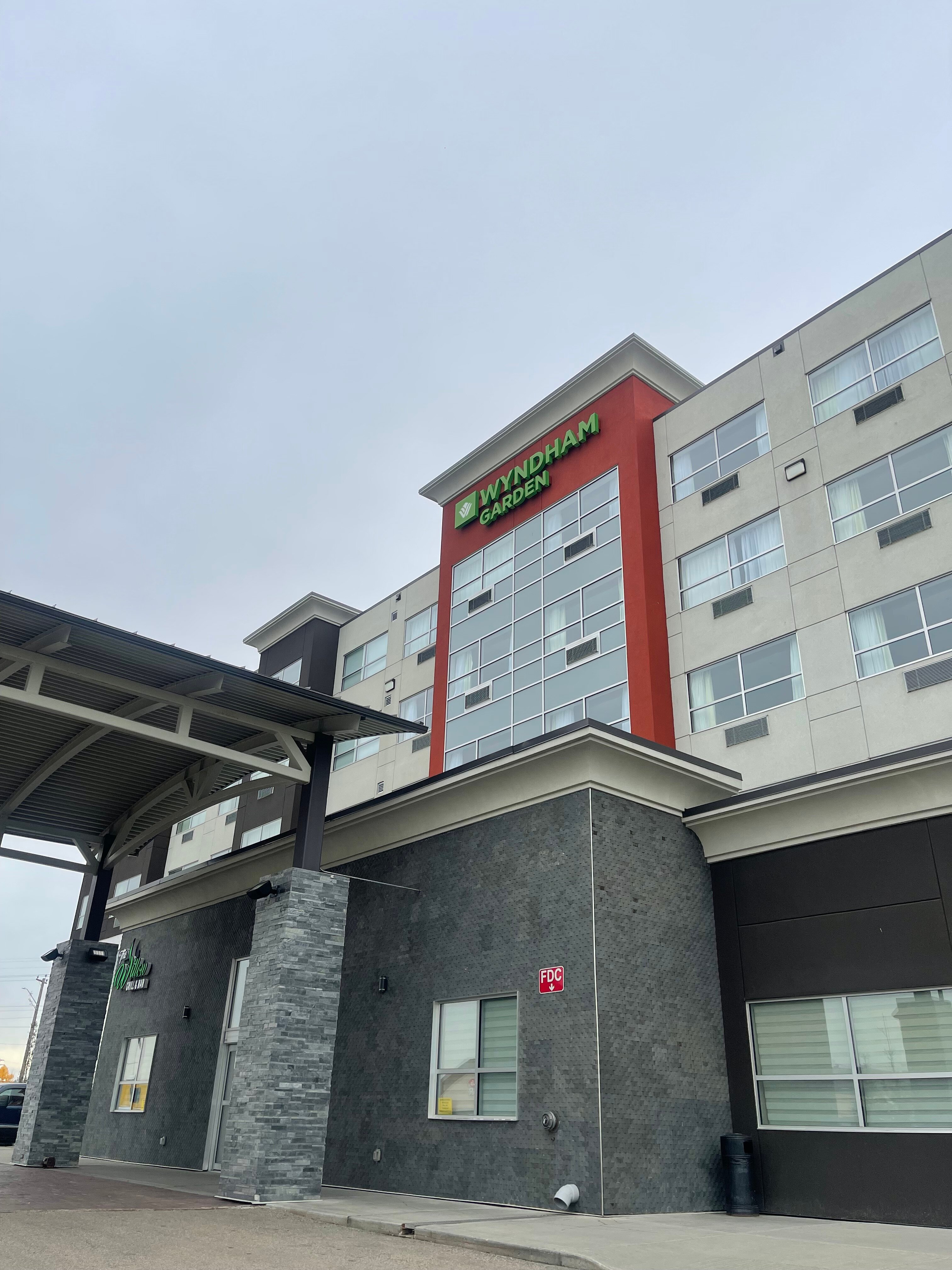 Wyndham Garden Edmonton Airport-浴室