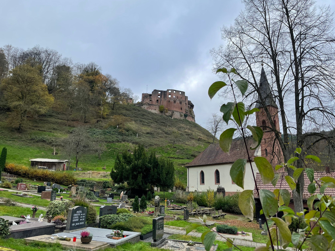 Burgruine Frankenstein景点图片