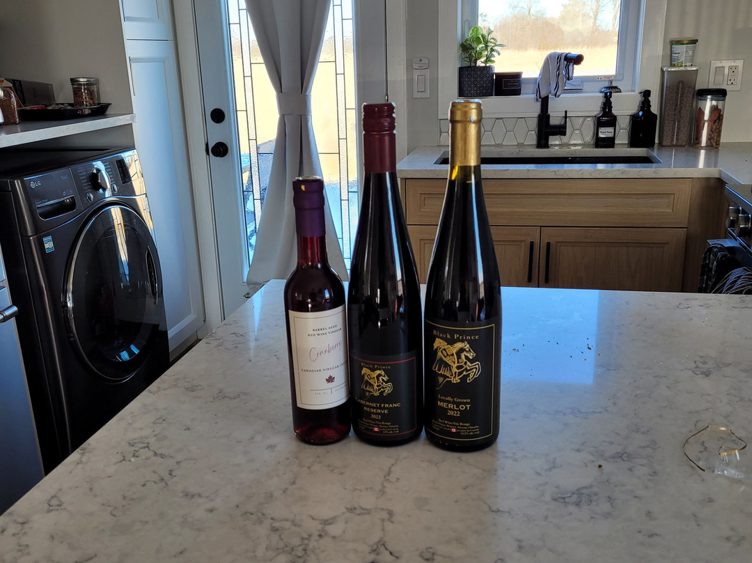 Black Prince Winery & Canadian Cellars offering Wood-Fired Pizza & Disc Golf景点图片