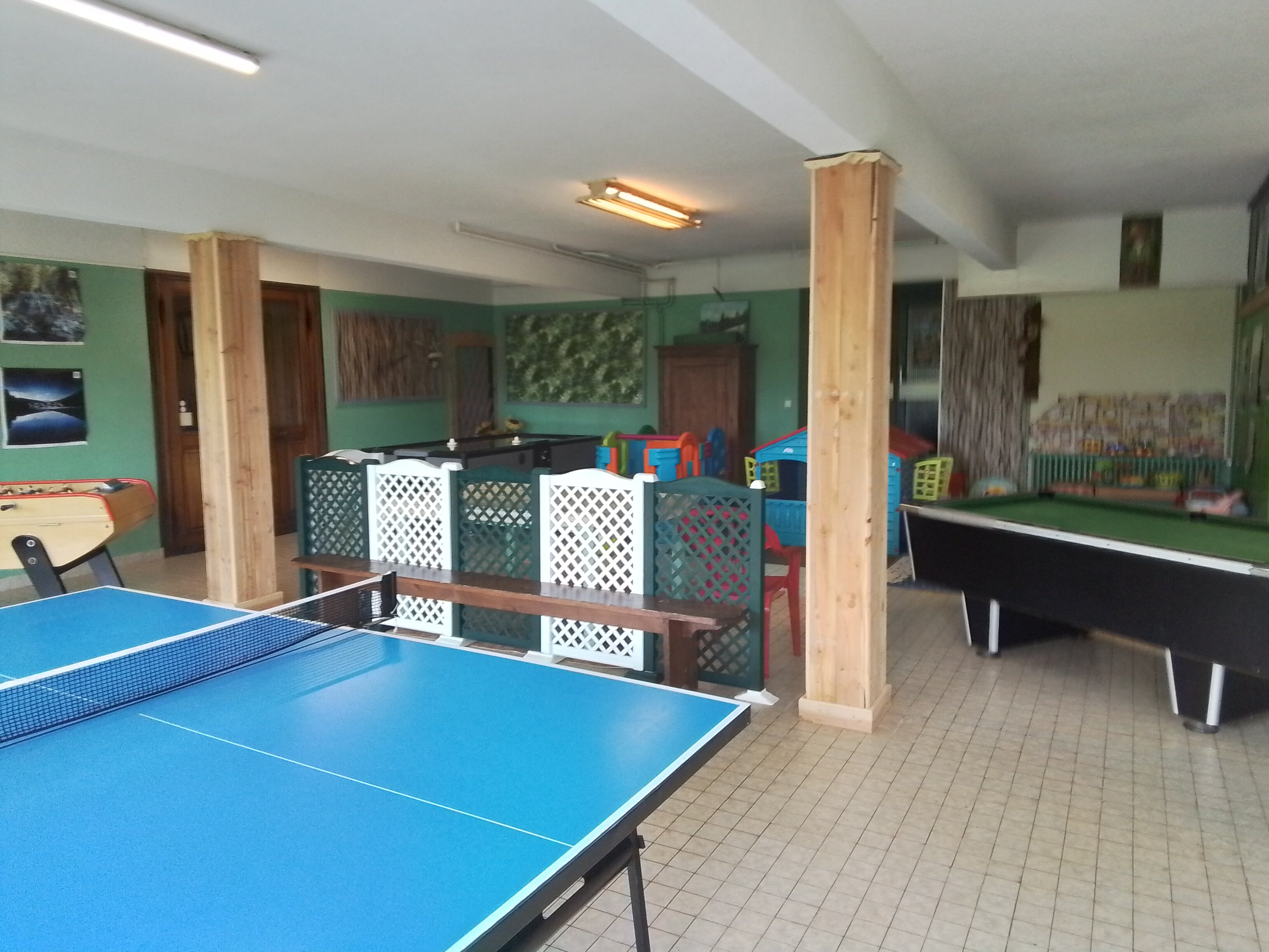 Chalet de La Combeaute-家庭/游戏区