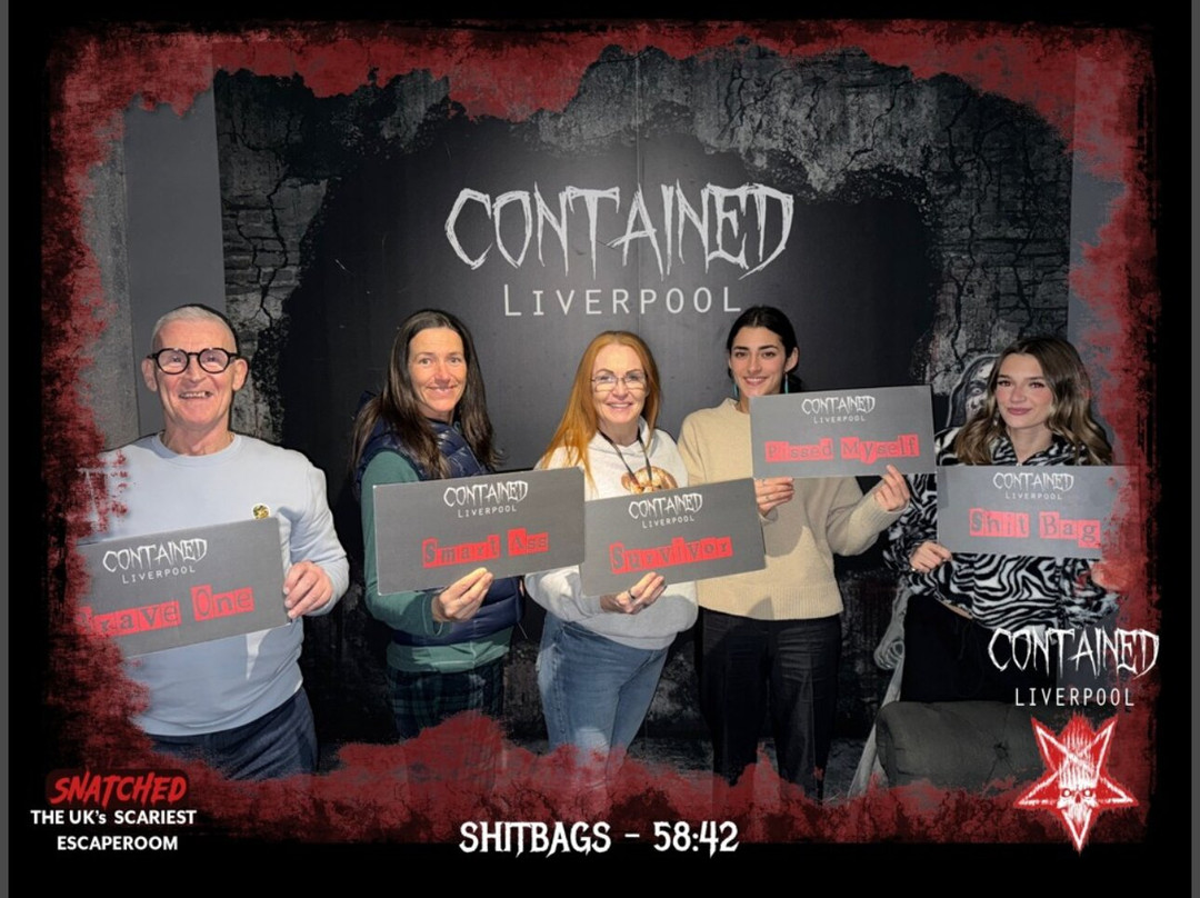 Contained Liverpool Escape Rooms & Scare Maze-利物浦必去景点