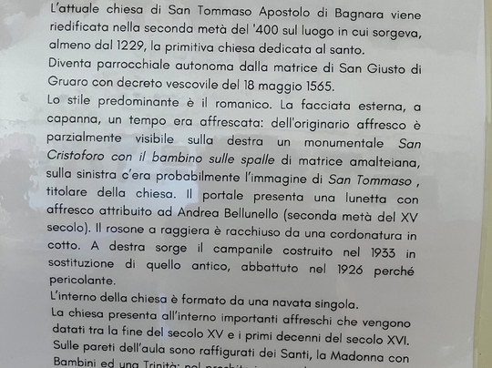 Chiesa di San Tommaso Apostolo-Gruaro必去景点